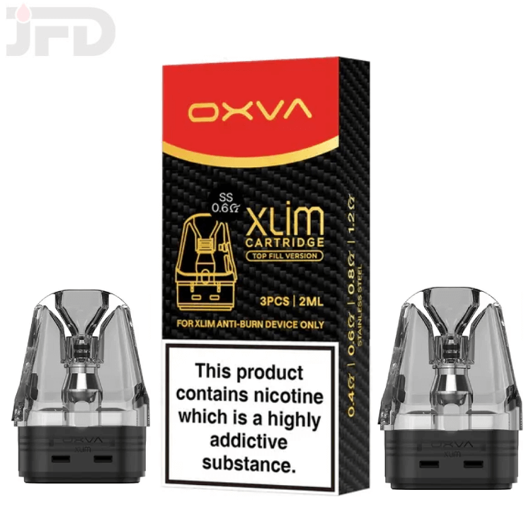 OXVA XLIM STAINLESS STEEL TOP-FILL PODS