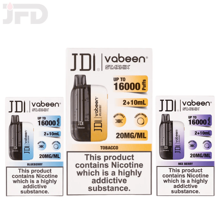 JDI VABEEN STARMIX 16K PREFILLED POD KIT