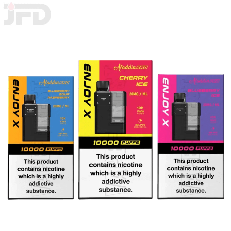 ENJOY X 10K PREFILLED POD ALADDIN