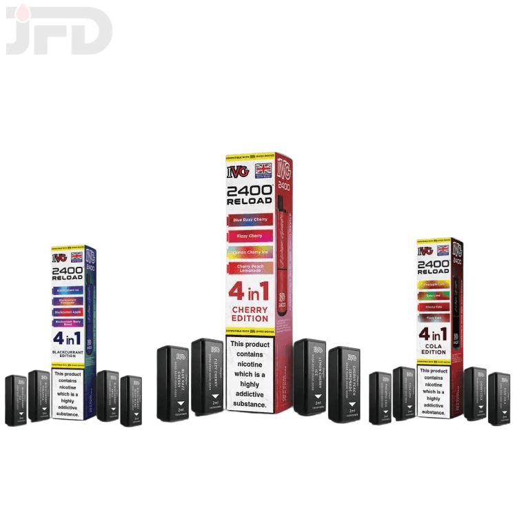 IVG 2400 4IN1 PREFILLED POD