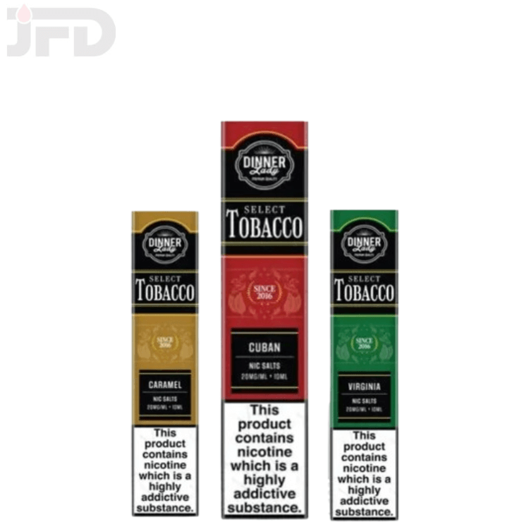 DINNER LADY SELECT TOBACCO NIC SALT