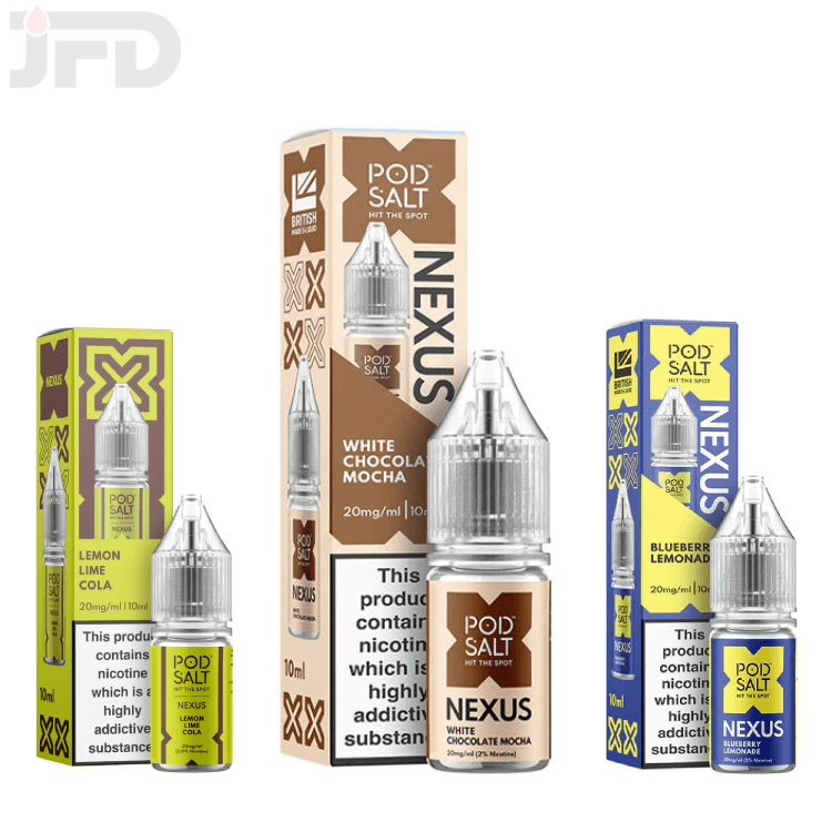NEXUS BY POD SALT NIC SALTS ELIQUID
