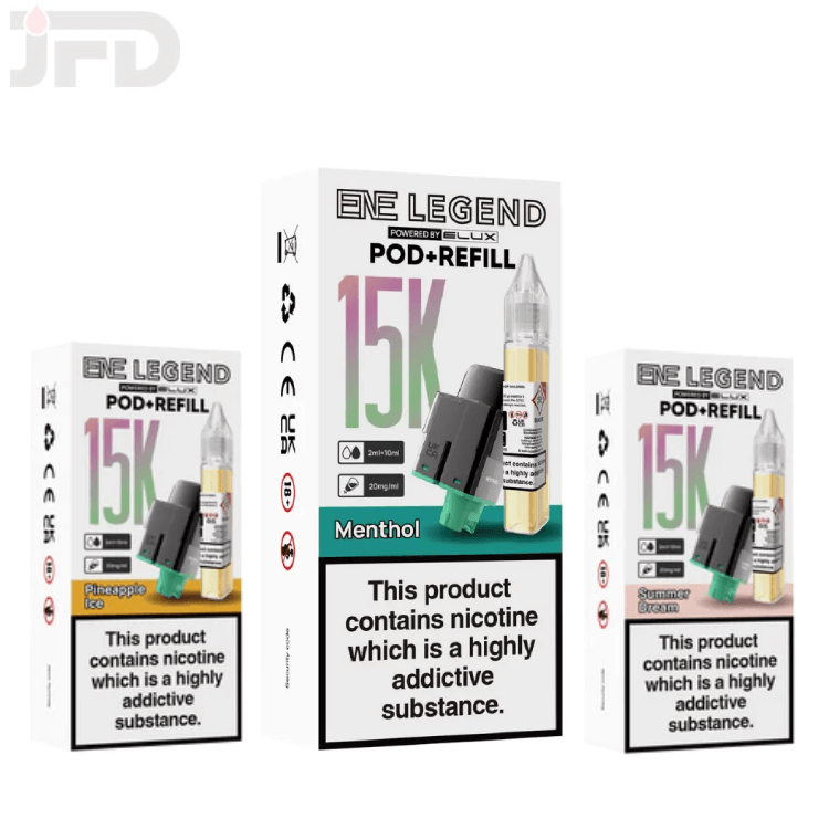 ELUX ENE LEGEND 15K PREFILLED POD