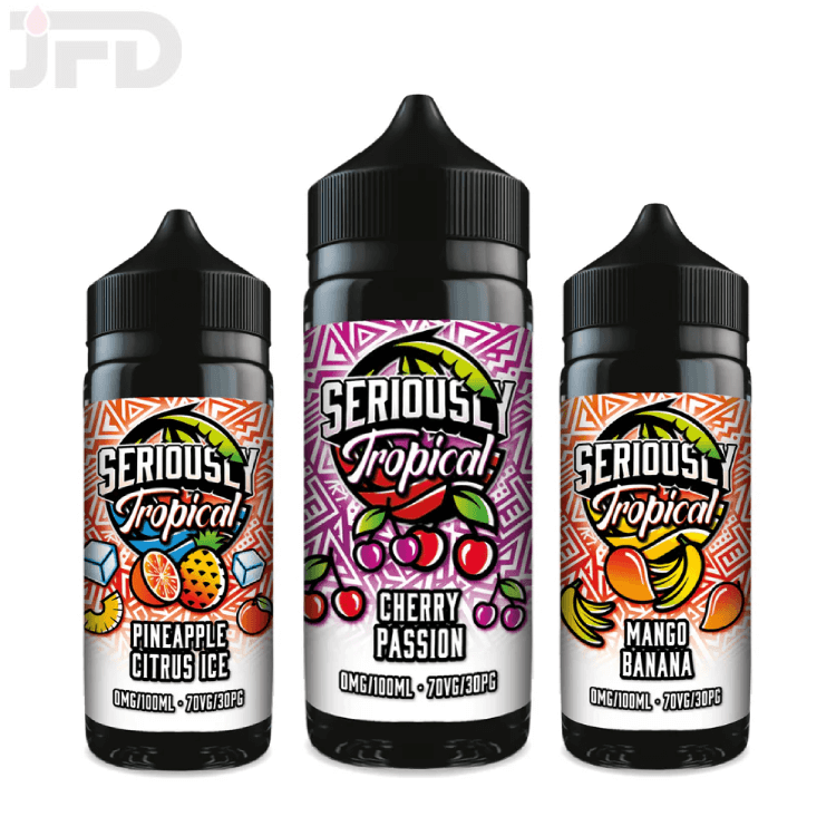 SERIOUSLY TROPICAL SHORTFILL E-LIQUID BY DOOZY
