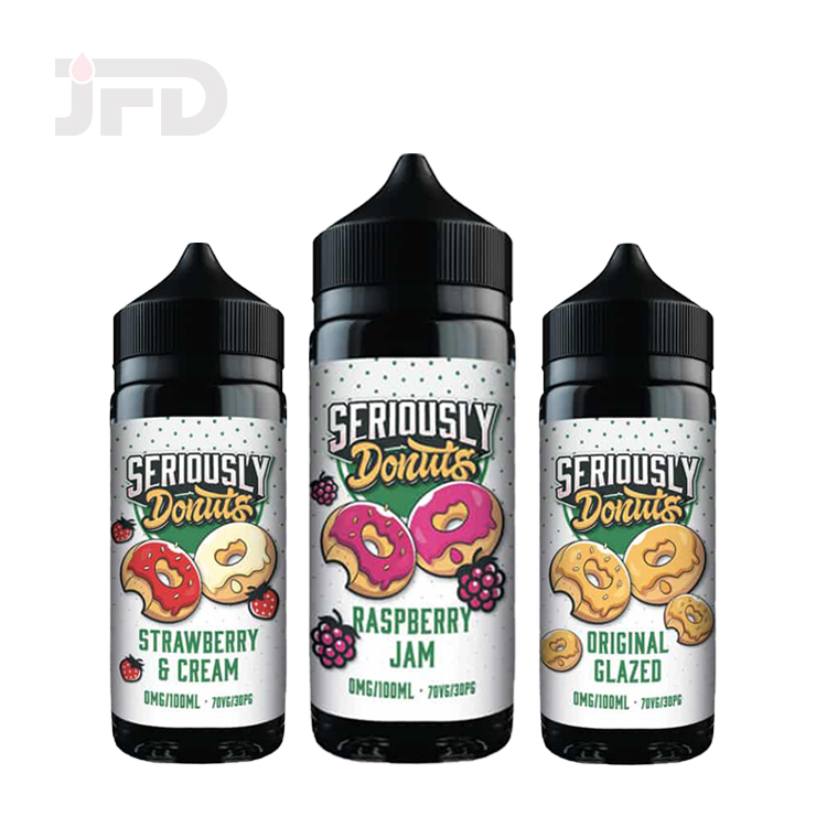SERIOUSLY DONUTS SHORTFILL E-LIQUID BY DOOZY VAPE