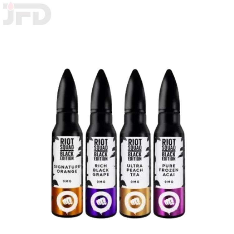 BLACK EDITION SHORTFILL ELIQUID BY RIOT SQUAD