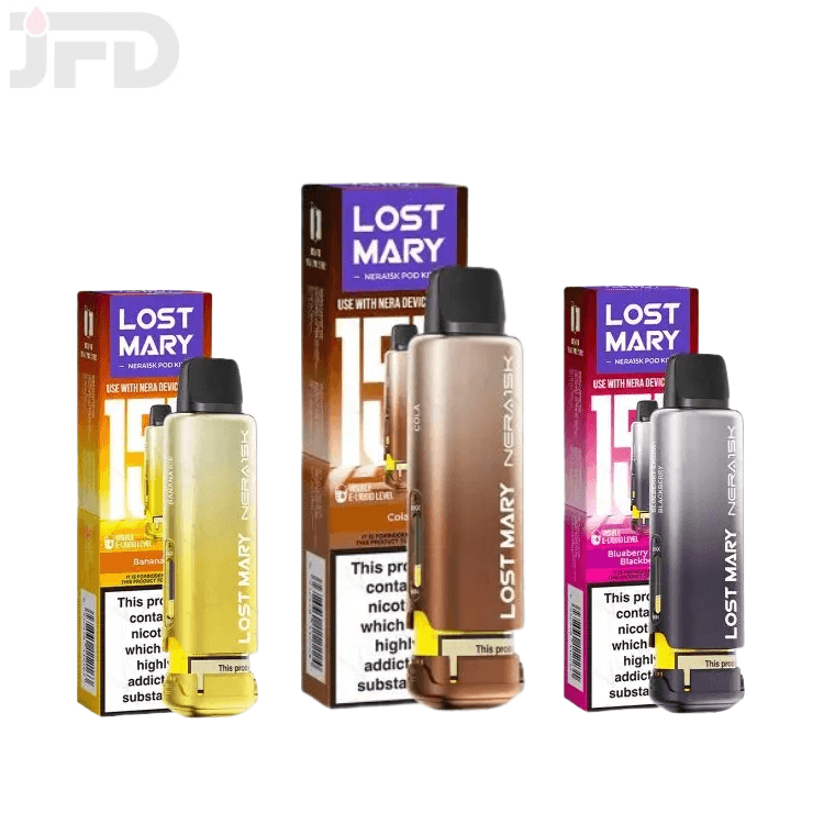 LOST MARY NERA 15K PREFILLED POD + CONTAINER