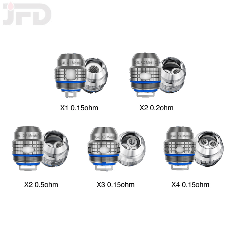 FIRELUKE 3 SS904L COILS BY FREEMAX