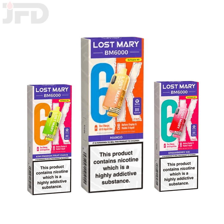 LOST MARY BM6000 PREFILLED KIT