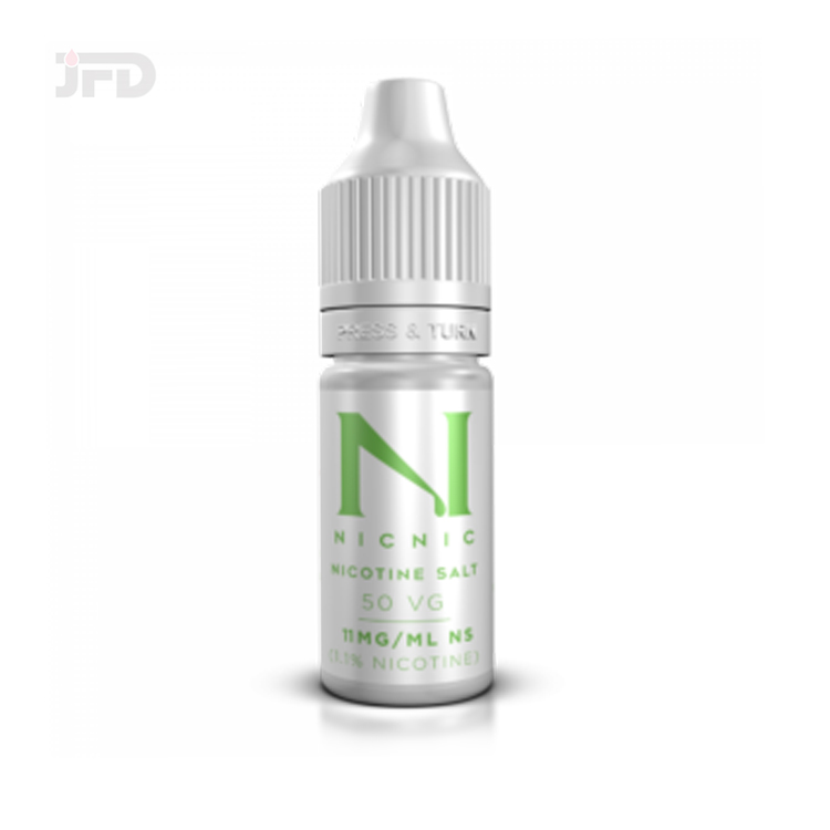 SALT NICOTINE SHOT 11MG 50VG BY NIC NIC