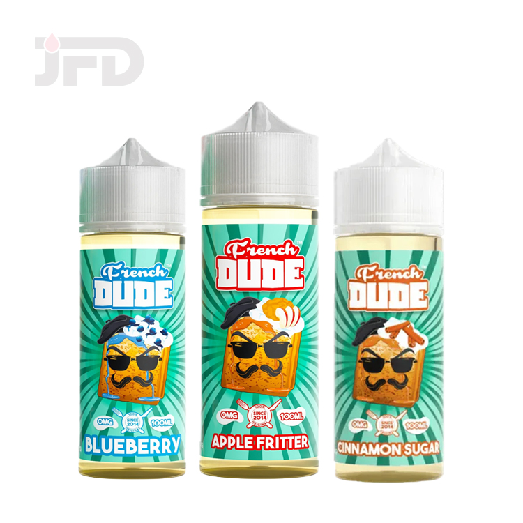 FRENCH DUDE 100ML SHORTFILL E-LIQUID BY VAPE JUICE