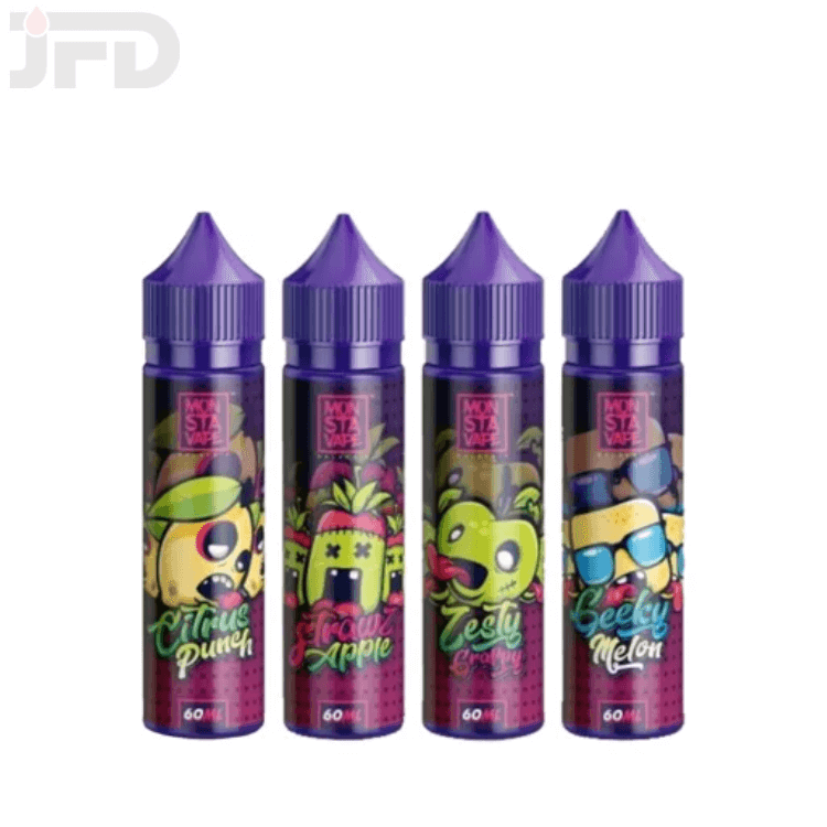 MONSTA VAPE SHORTFILL ELIQUID (WITH MINT)
