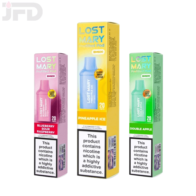 LOST MARY BM600 PREFILLED POD